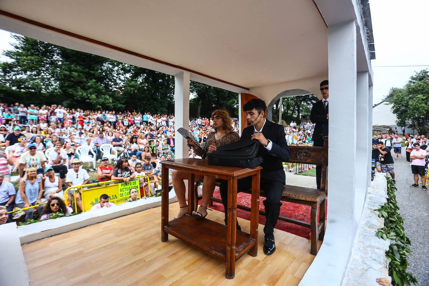 Fotos: Carrozas que sueñan con ser Pueblo Ejemplar de Asturias