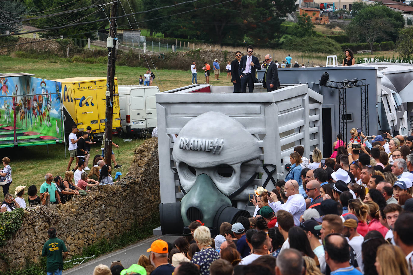 Fotos: Carrozas que sueñan con ser Pueblo Ejemplar de Asturias