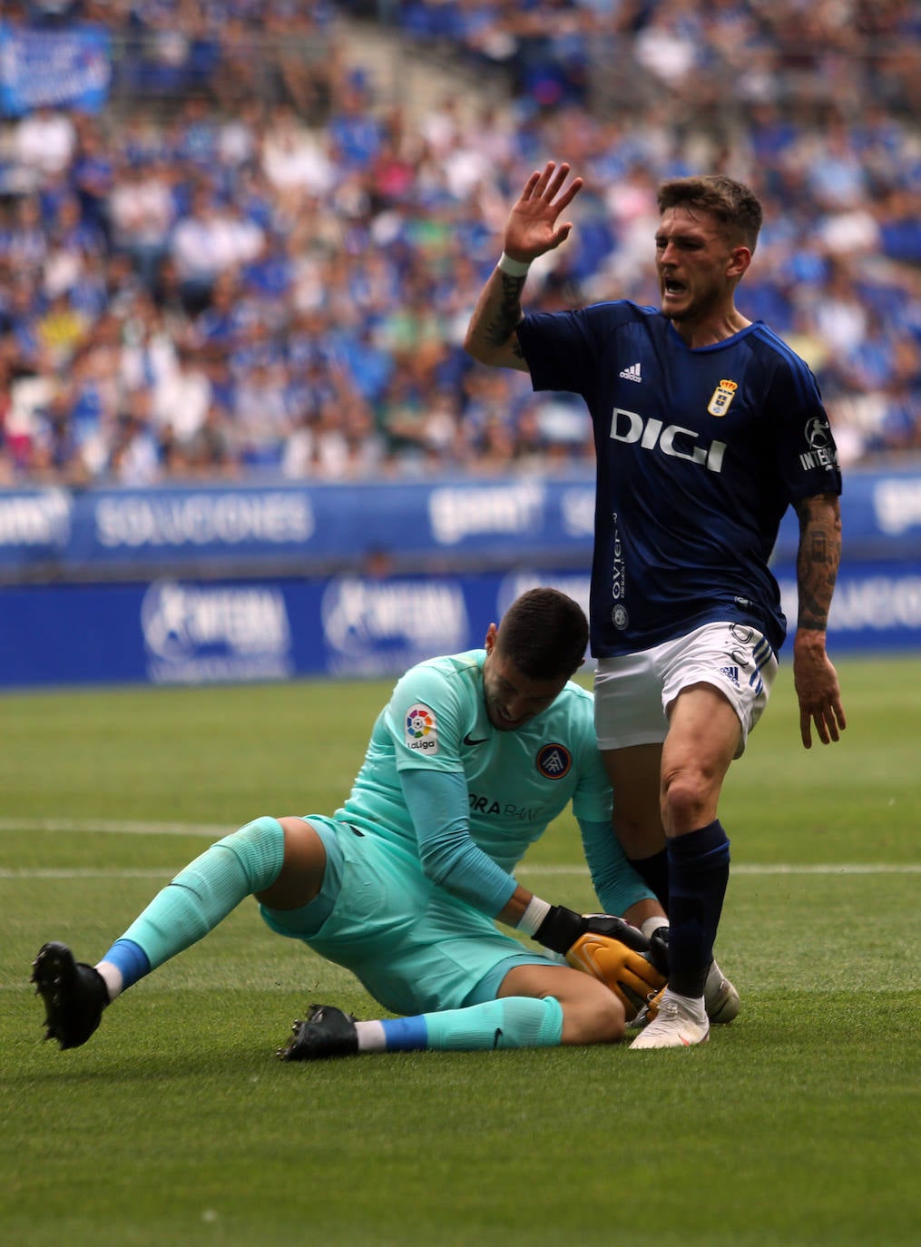 Fotos: Las mejores imágenes del Real Oviedo - Andorra