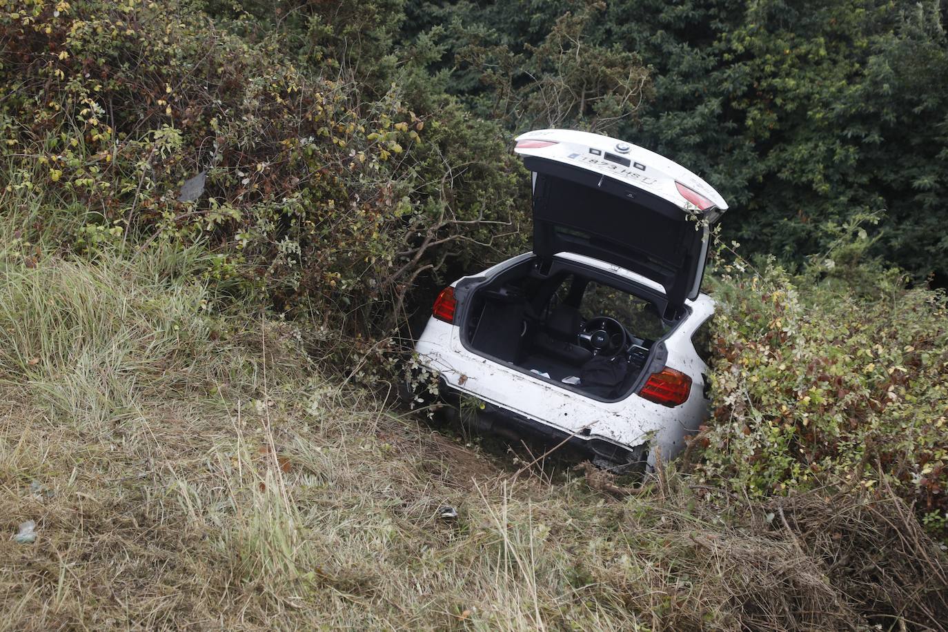 Fotos: Espectacular accidente en la autovía Minera
