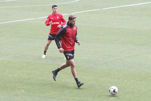 Fotos: Entrenamiento del Sporting (17-08-22)