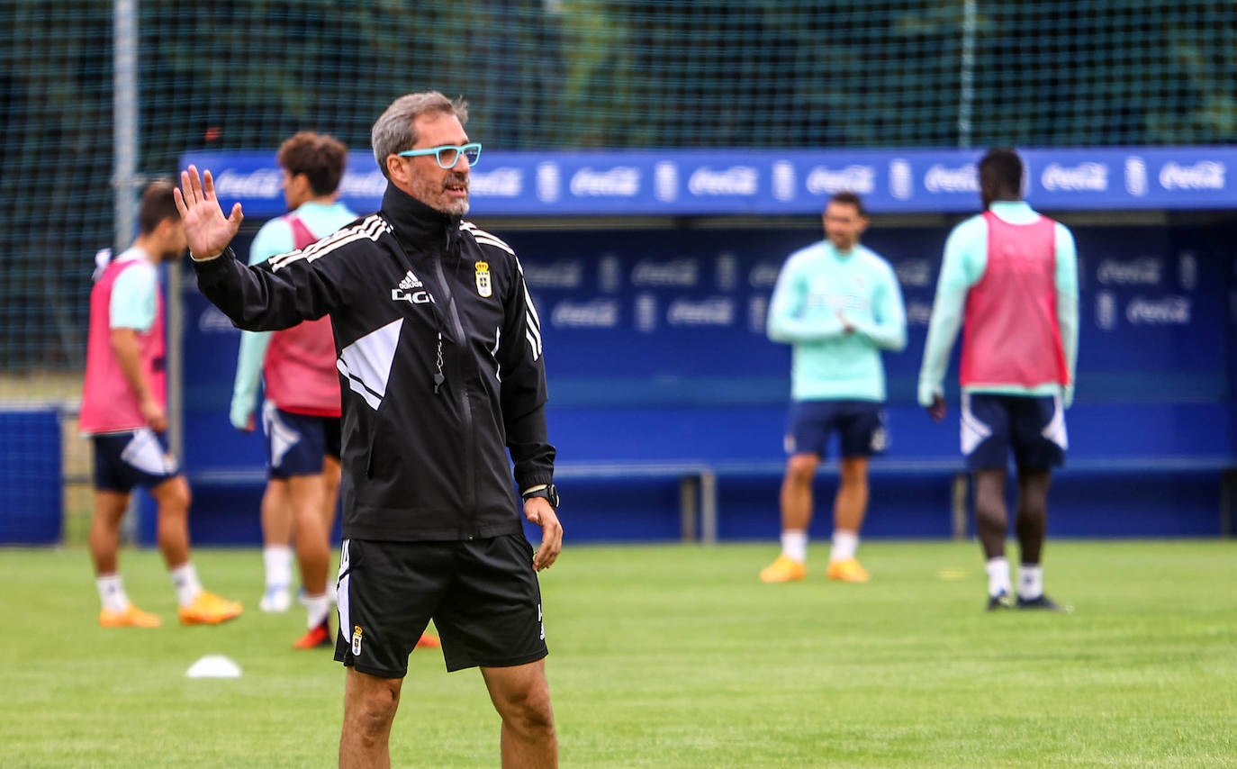 Fotos: Entrenamiento del Oviedo (18-08-22)