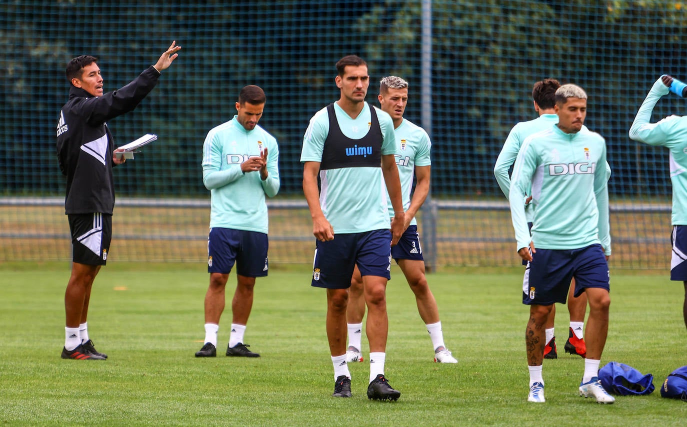 Fotos: Entrenamiento del Oviedo (18-08-22)