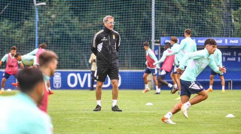 Fotos: Entrenamiento del Oviedo (18-08-22)