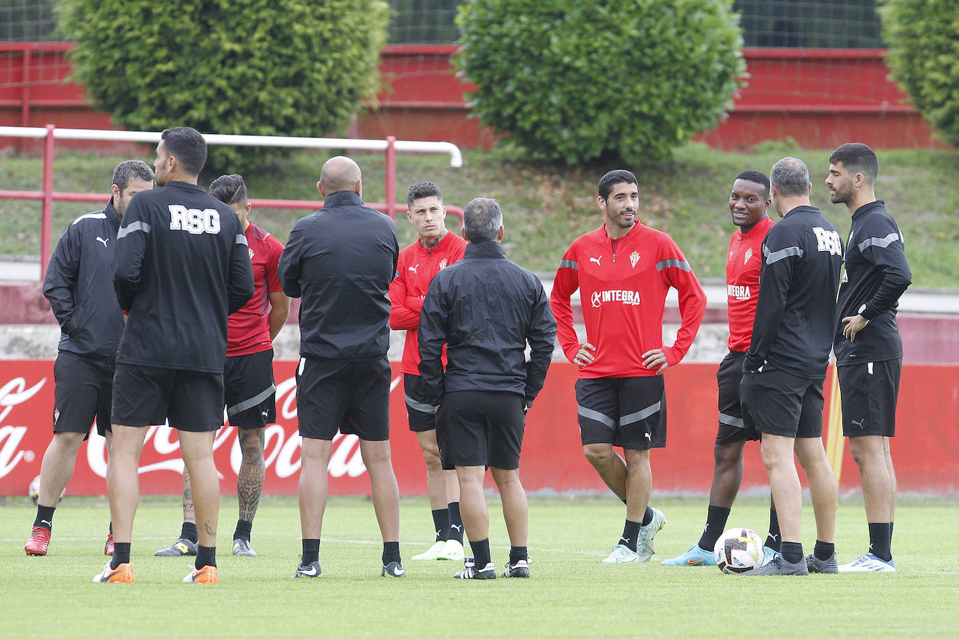 Fotos: Entrenamiento del Sporting (18-08-22)