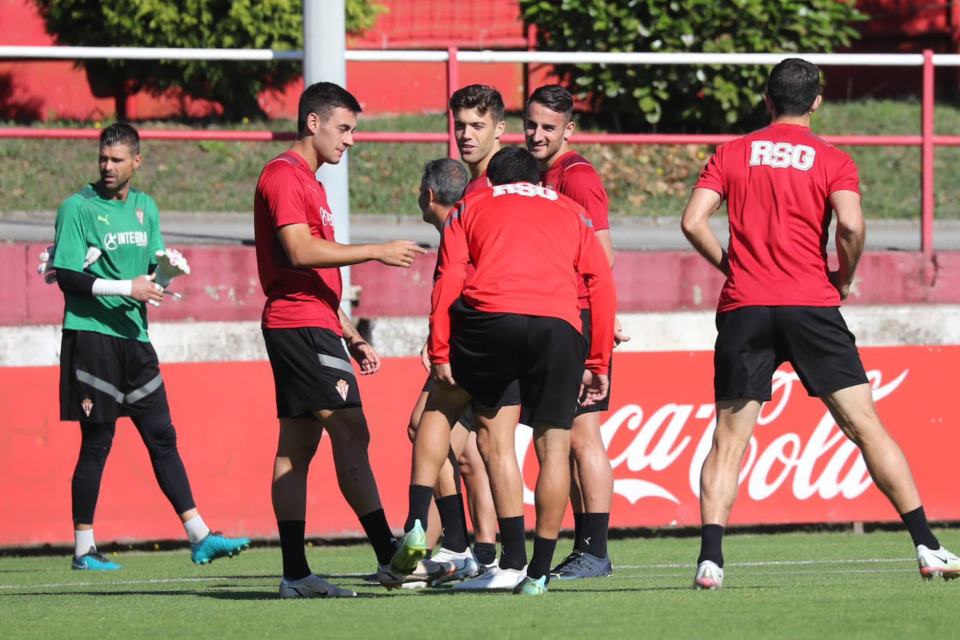 Fotos: Entrenamiento del Sporting (19/08/2022)