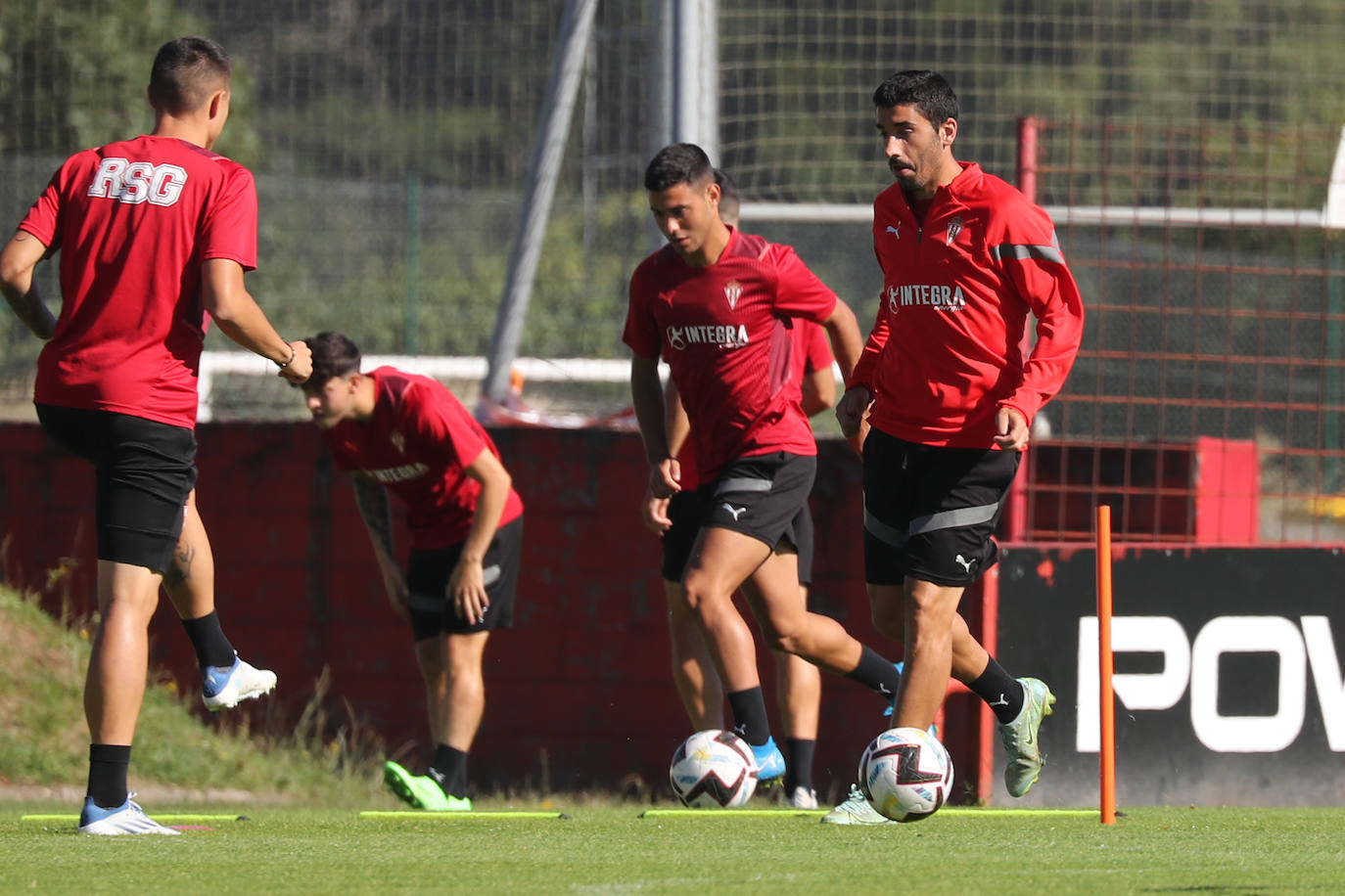 Fotos: Entrenamiento del Sporting (19/08/2022)