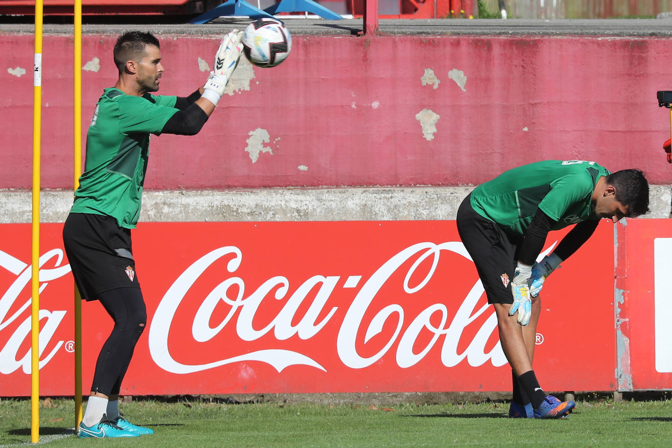 Fotos: Entrenamiento del Sporting (19/08/2022)