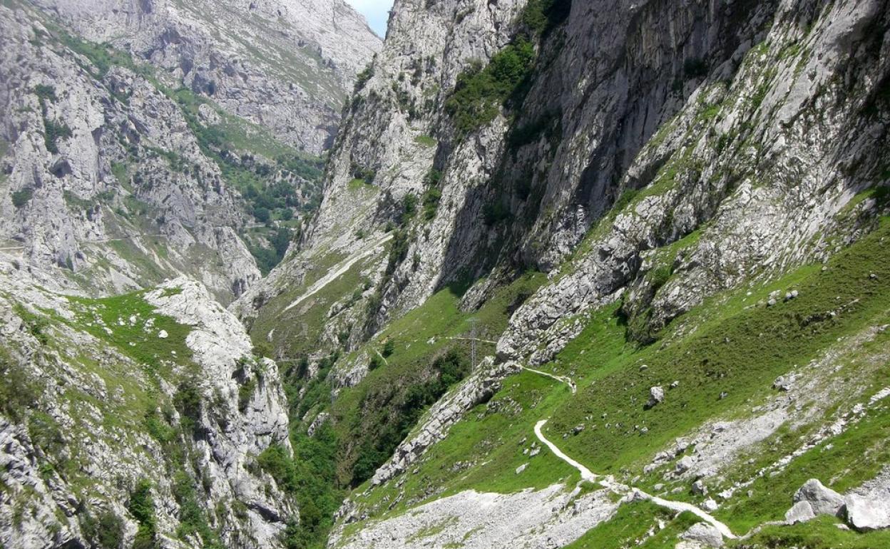 Canal del Texu, en Cabrales.