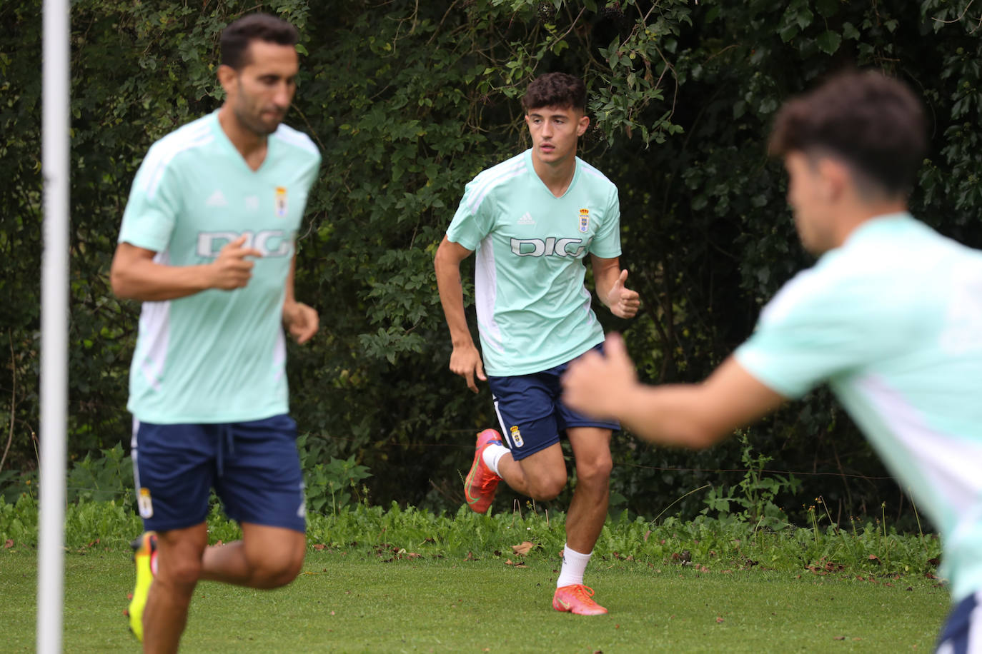 Fotos: Entrenamiento del Real Oviedo (22/08/2022)
