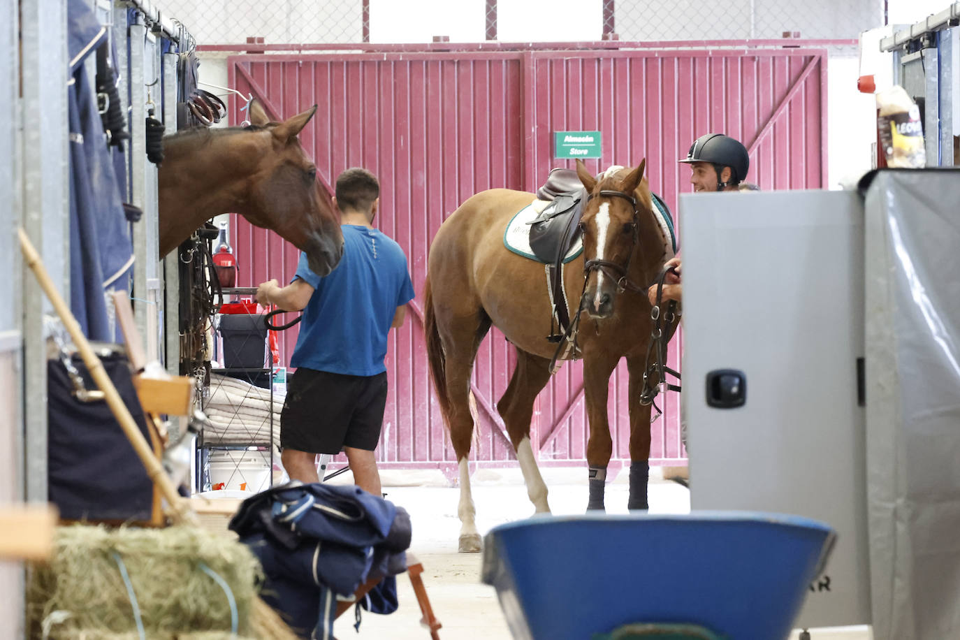 Fotos: Las Mestas, listas para acoger el Hípico