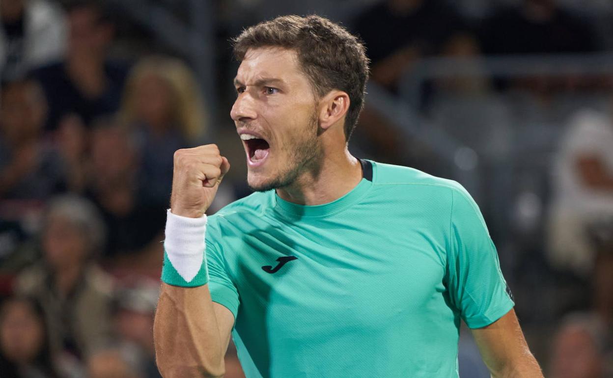 Pablo Carreño en las semifinales del Open de Montreal contra Evans 