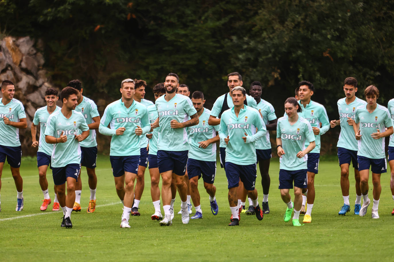Fotos: Entrenamiento del Real Oviedo (24/08/2022)