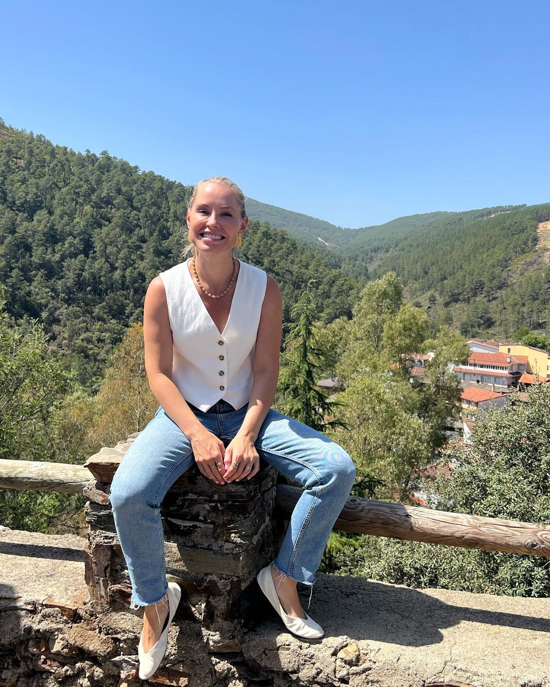 Soraya solucionó sus problemas de espalda. 