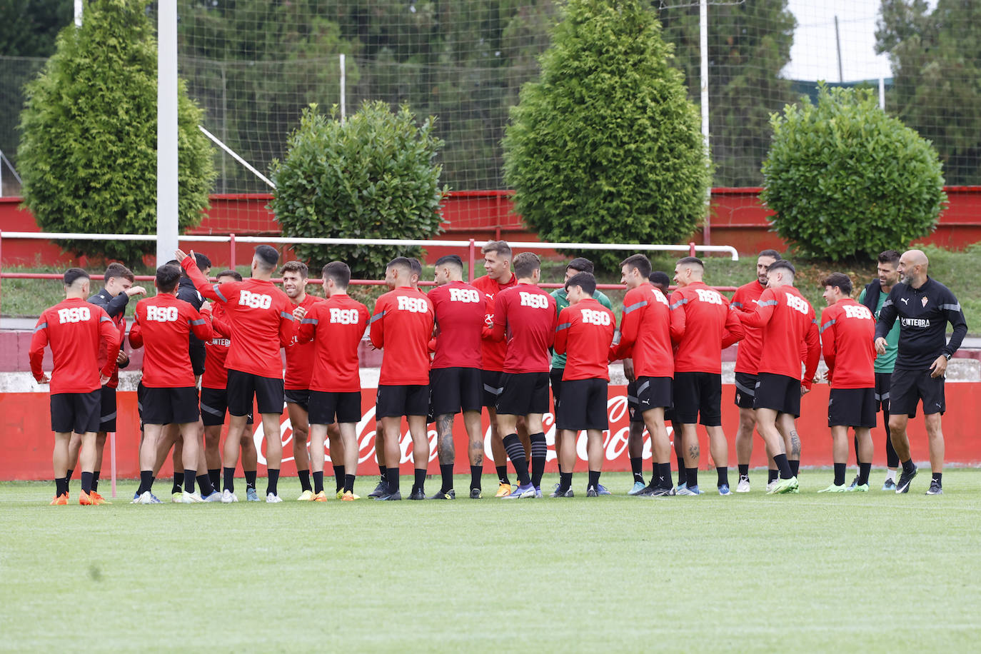 Fotos: Entrenamiento del Sporting (26-8-2022)