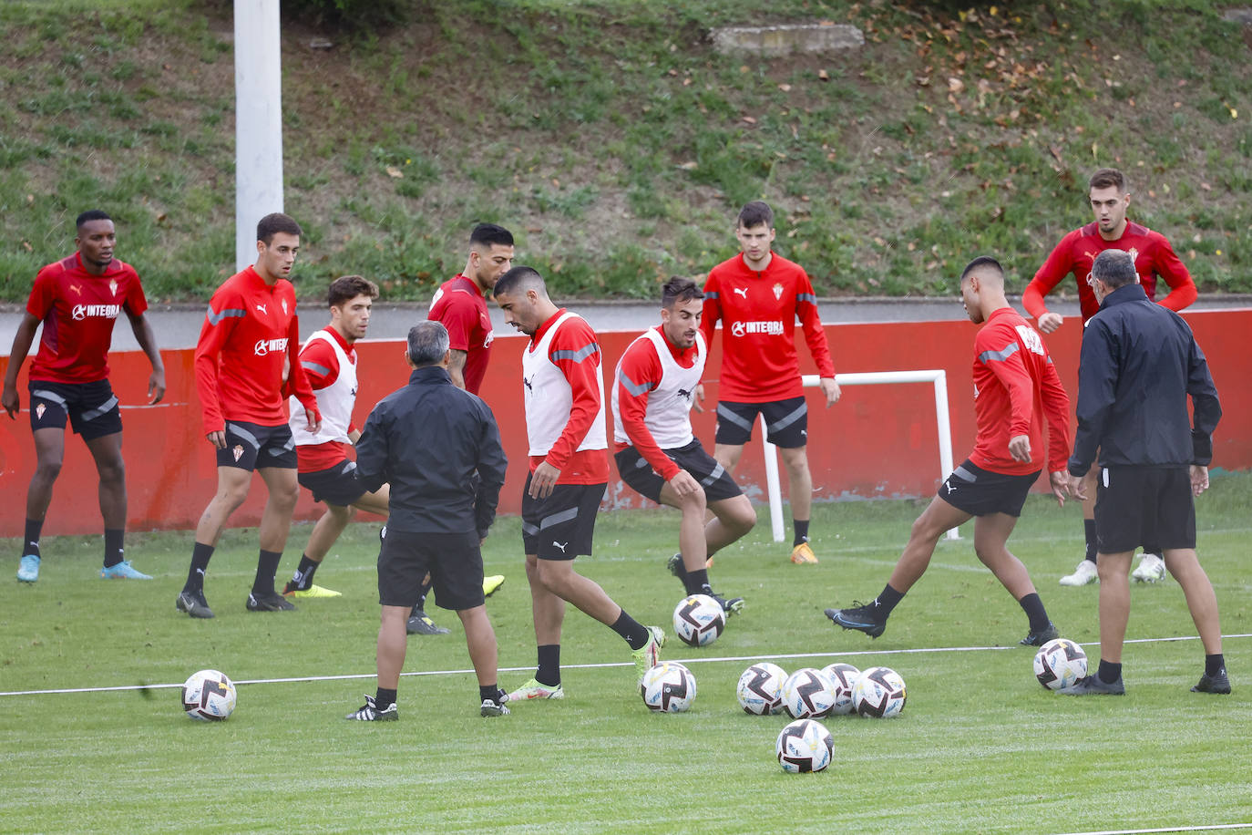 Fotos: Entrenamiento del Sporting (26-8-2022)