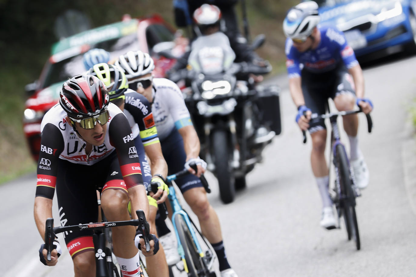Fotos: La Vuelta a España recorre Asturias