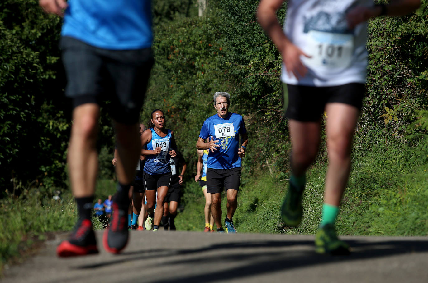 Fotos: 10 kilómetros por la montaña del Naranco