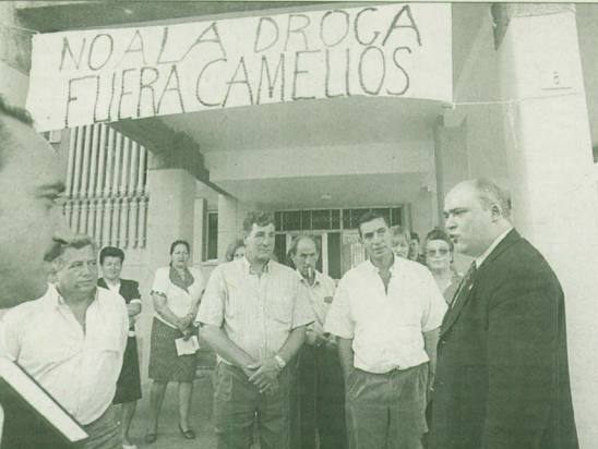 Amandi, reunido con los representantes vecinales del Polígono.