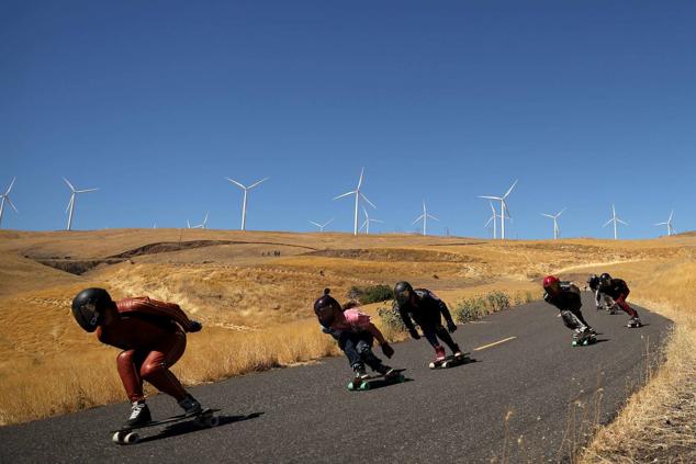 Fotos: El mundo a toda velocidad: &#039;skating&#039; y paisajismo