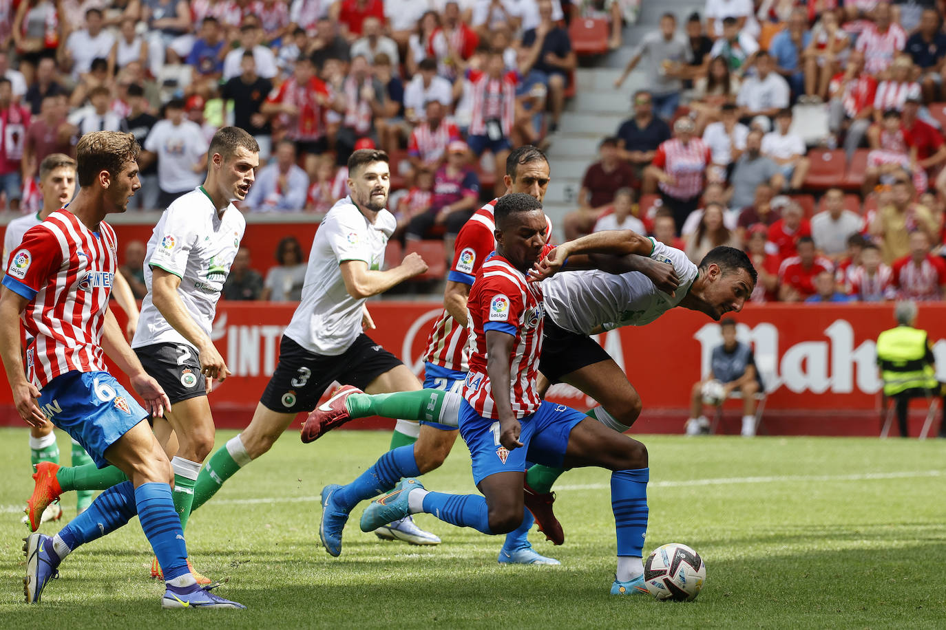 Fotos: Las mejores jugadas del Sporting - Racing