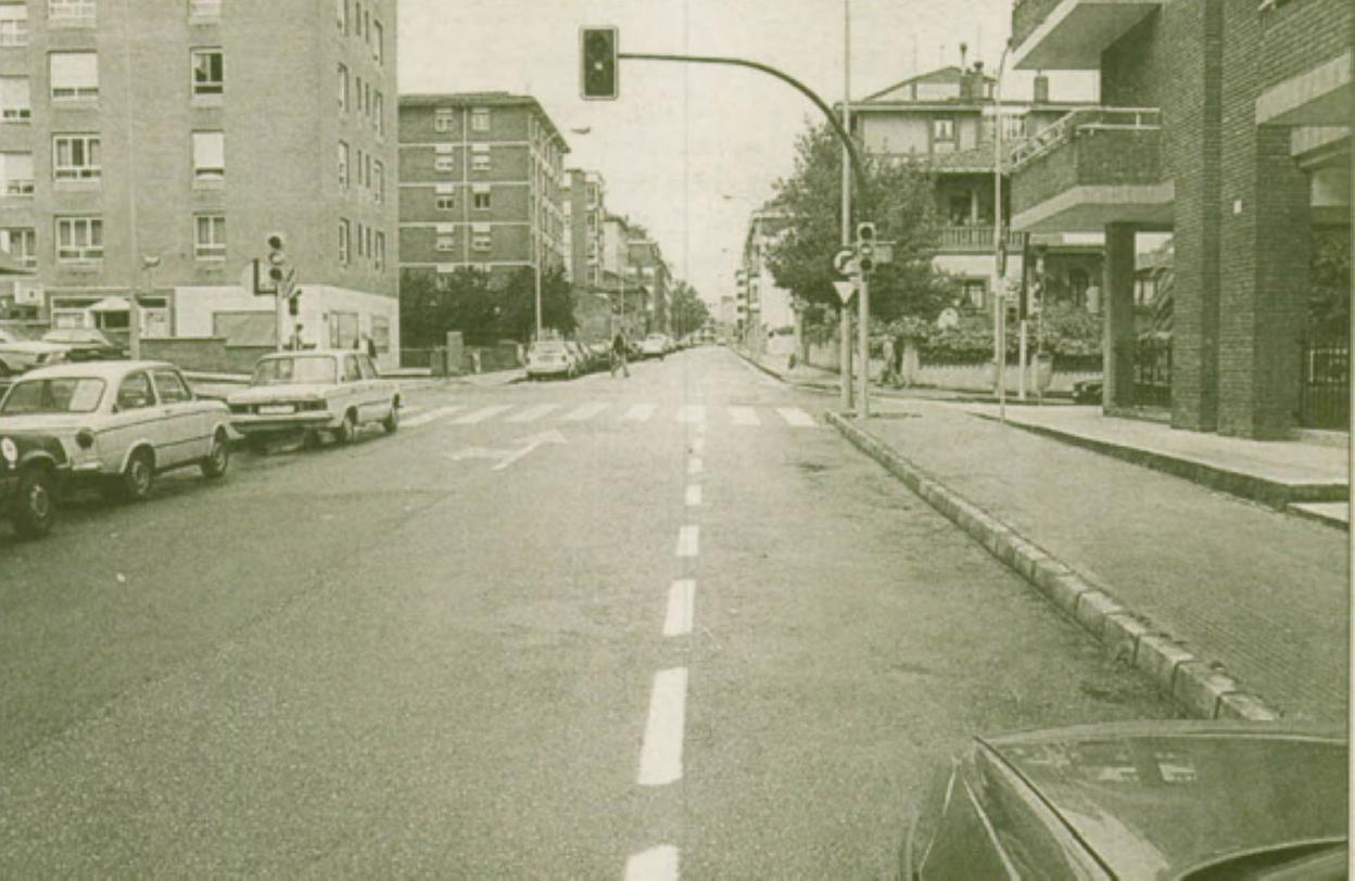 La calle de Jaime Balmes, acondicionada para las obras.