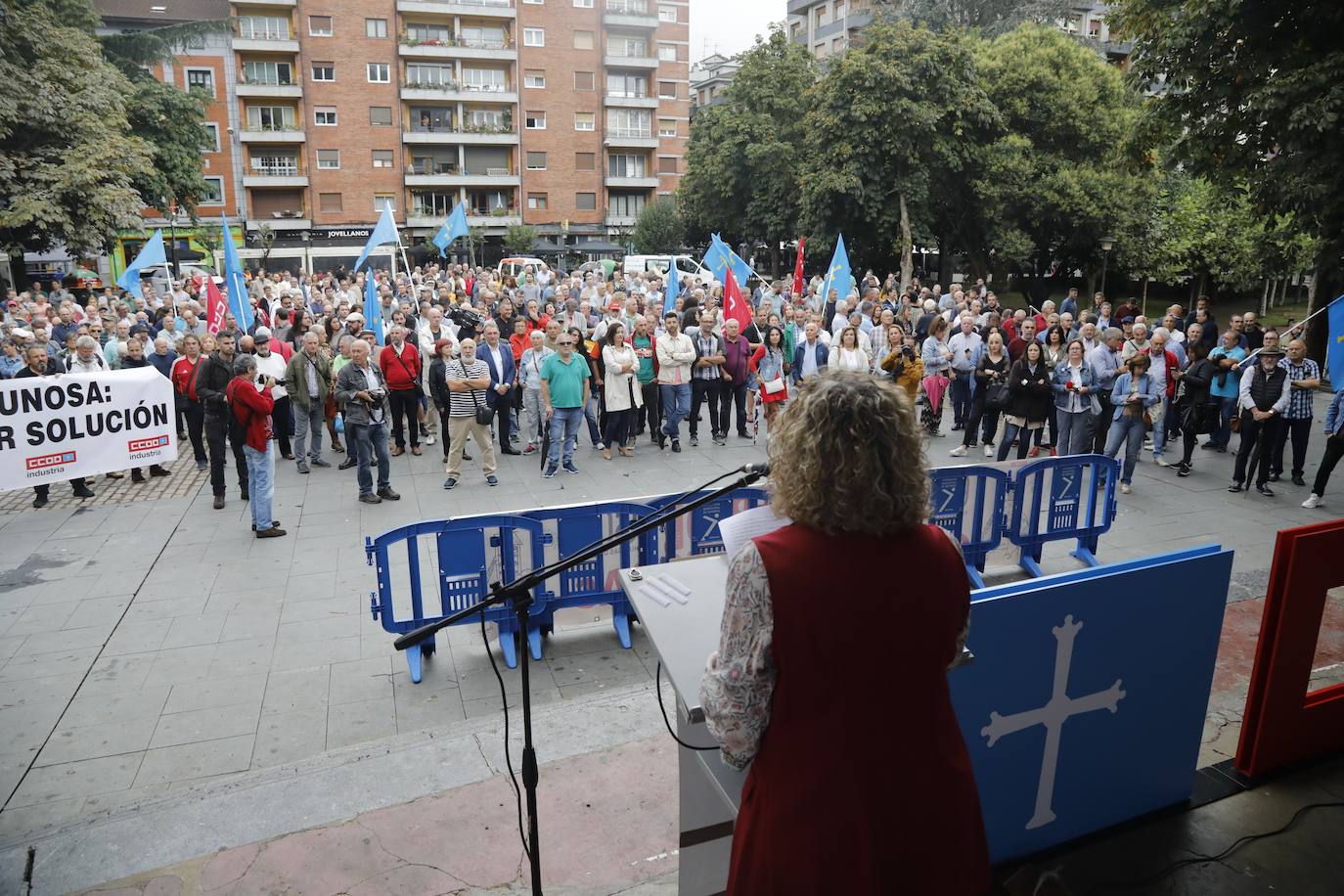 Fotos: Marcha en homenaje a los «hombres y mujeres que tuvieron coraje y valentía»