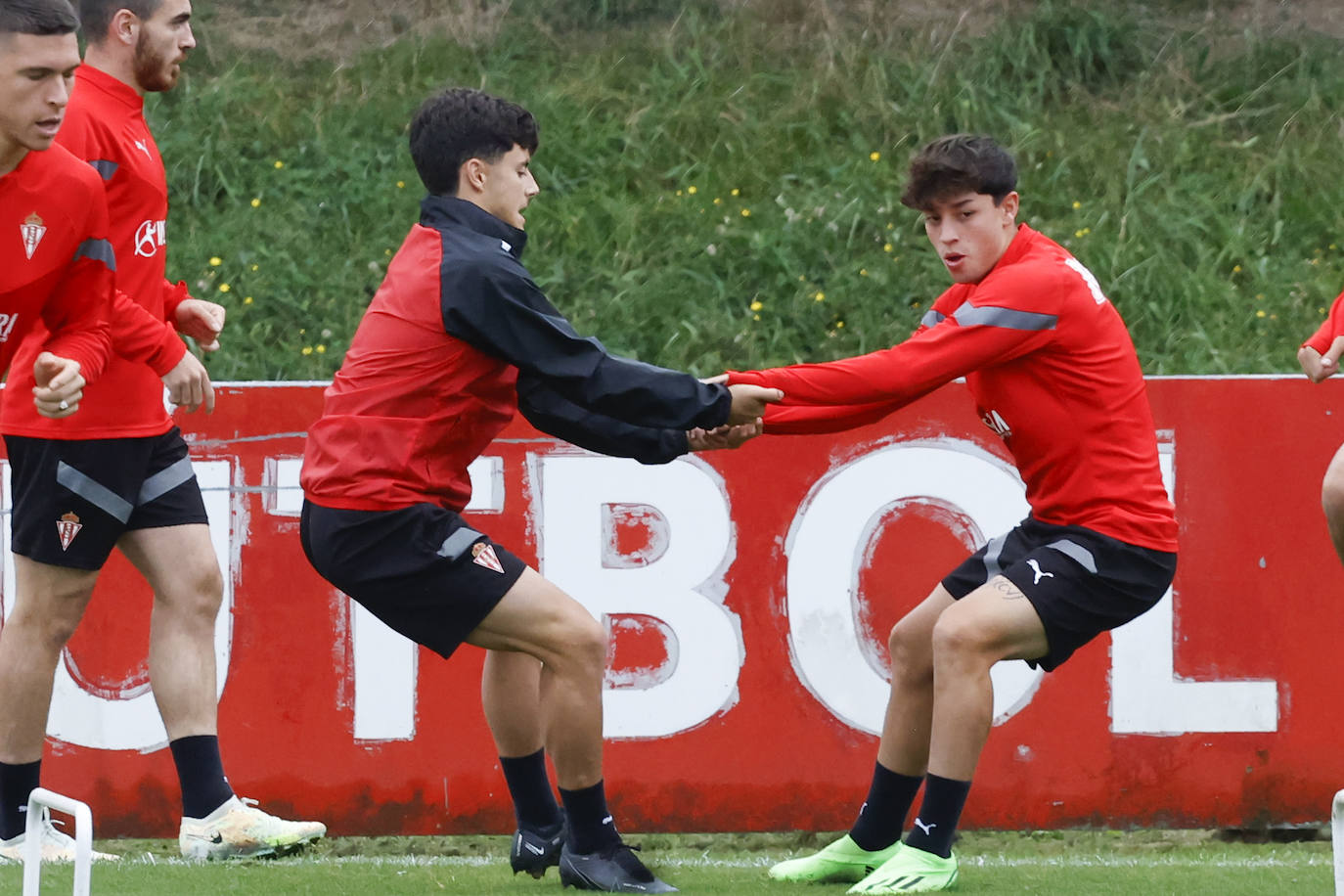 Fotos: Entrenamiento del Sporting (16-09-22)