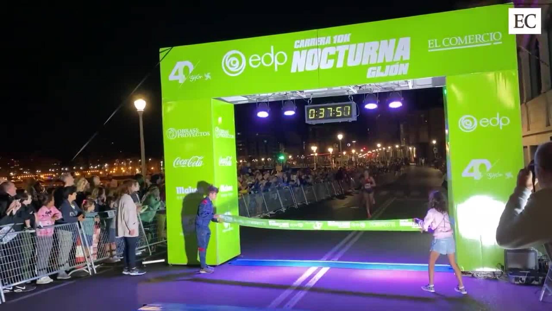 Carrera nocturna EdP de Gijón
