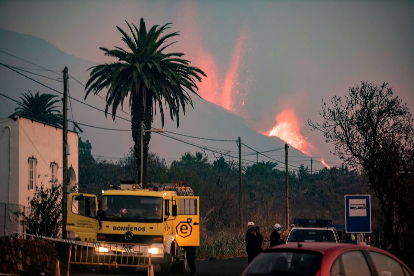 Fotos: Las imágenes más impactantes del volcán de La Palma