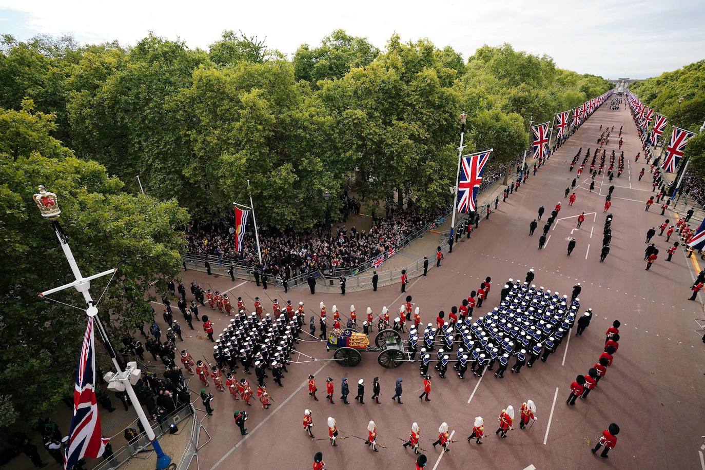 Fotos: El último adiós a la reina Isabel II
