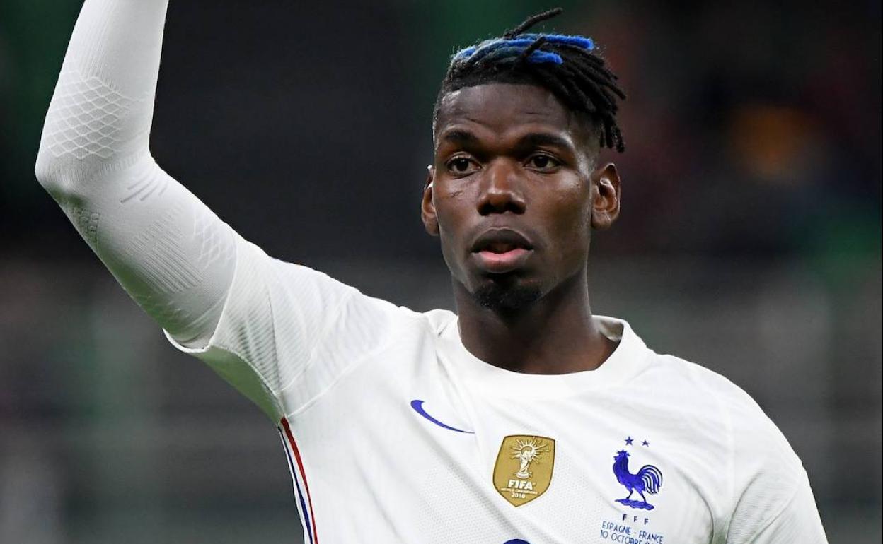 El jugador del Juventus de Turín, Paul Pogba. 