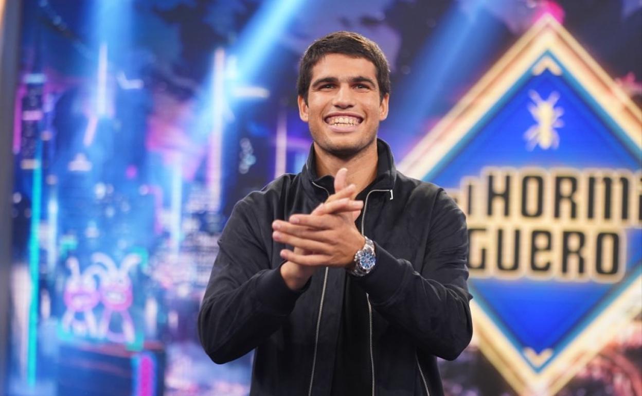 Carlos Alcaraz, en 'El Hormiguero'. 