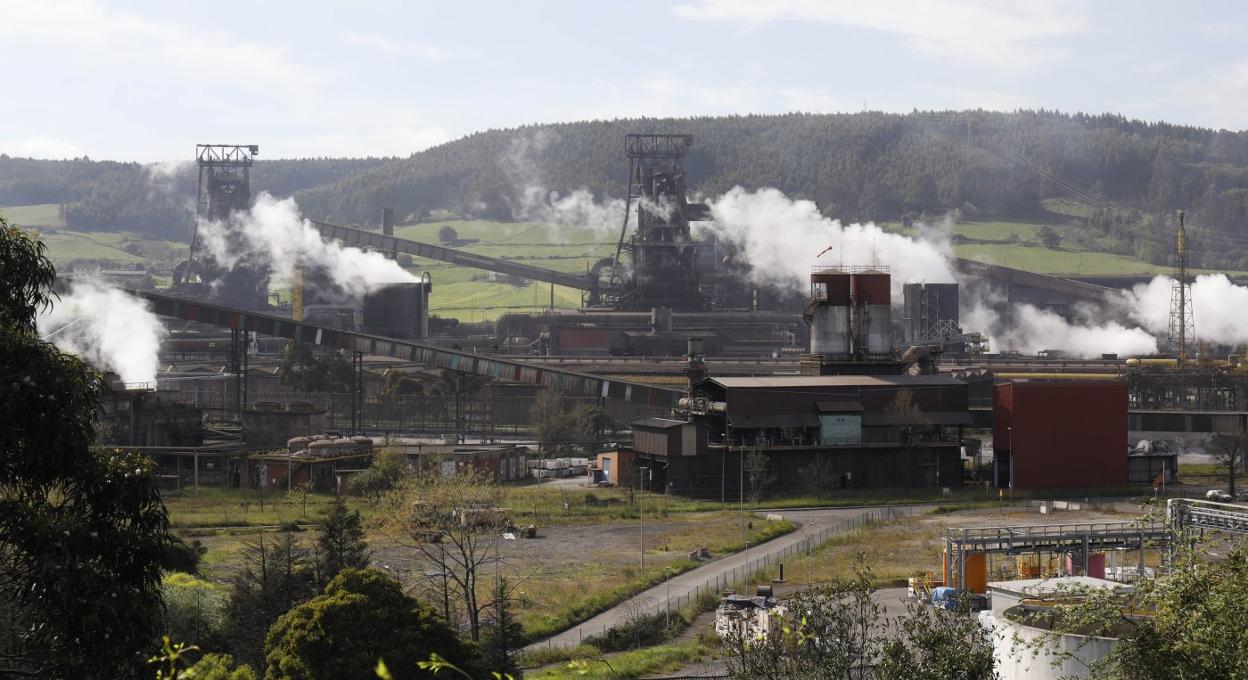 Arcelor parará su horno alto 'A' a mitad de semana y los efectos se irán notando en el resto de instalaciones. 