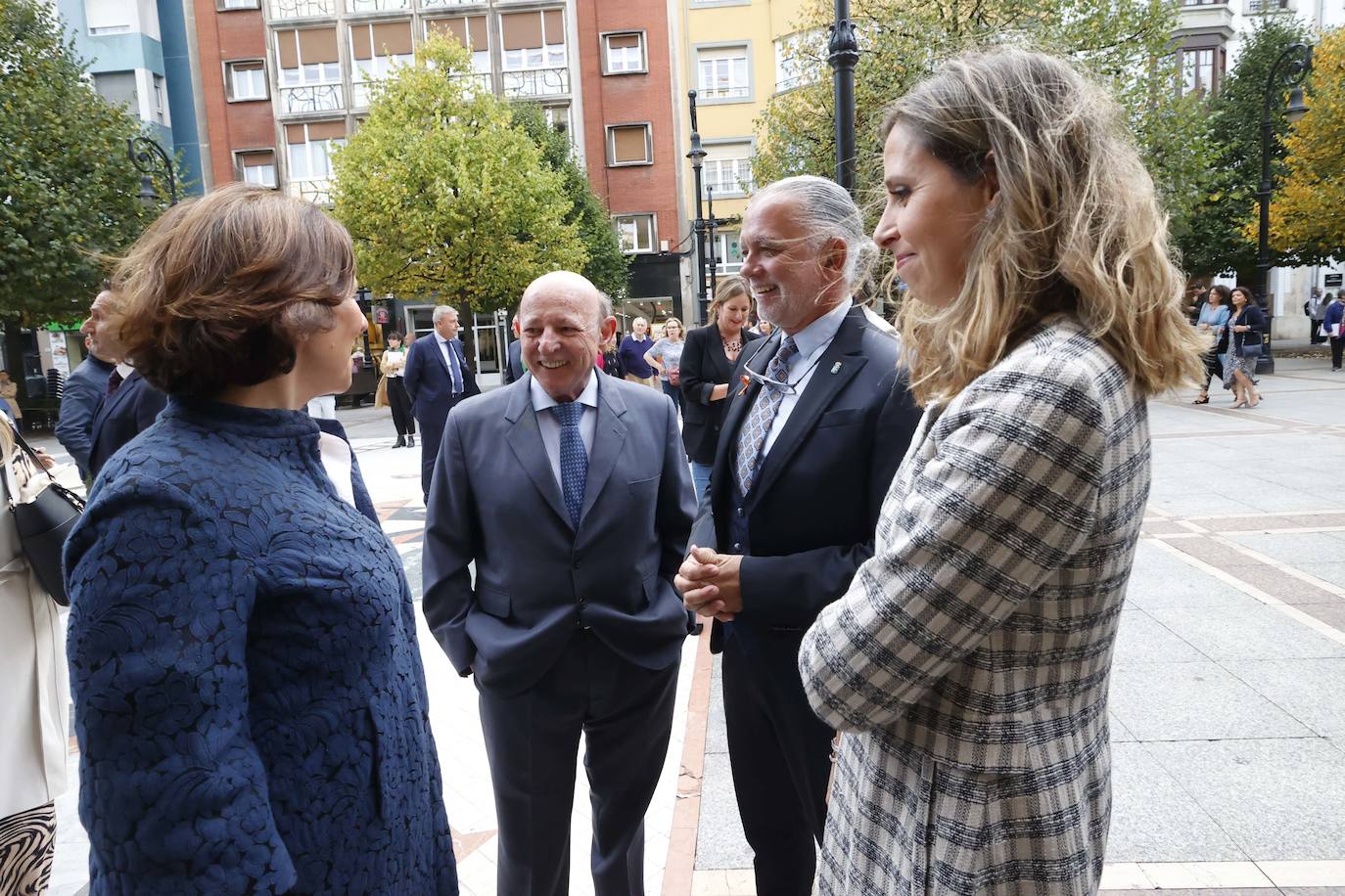 Fotos: EL COMERCIO premia al «mejor retablo de una Asturias que sabe trabajar por el futuro»