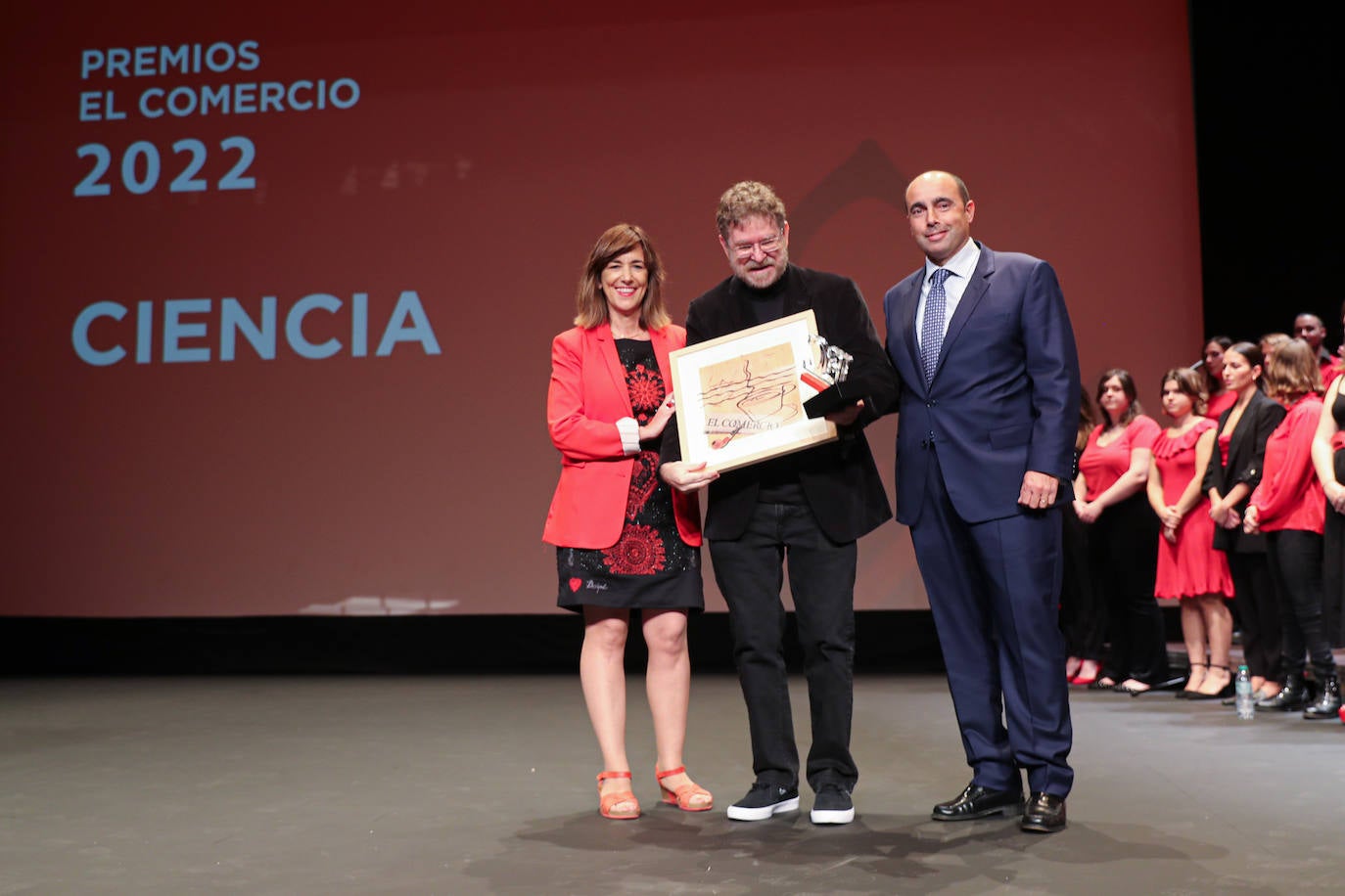 Fotos: EL COMERCIO premia al «mejor retablo de una Asturias que sabe trabajar por el futuro»