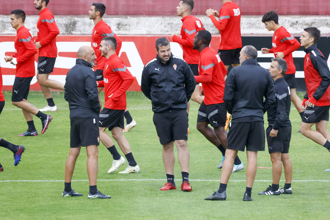 Fotos: Entrenamiento del Sporting (28/09/2022)