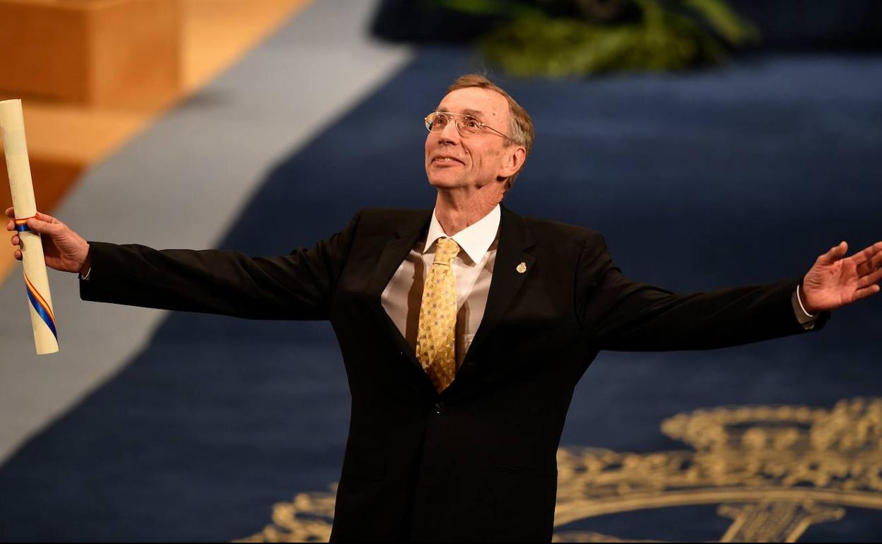 Svante Pääbo, cuando recogió el Premio Princesa de Asturias de Investigación Científica y Técnica en 2018.