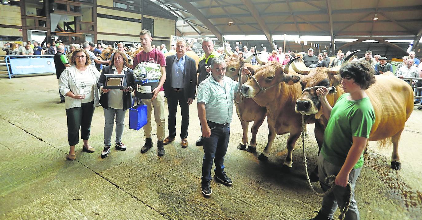 El lote de doble grupa de José Antonio García González se llevó el premio. fotos: j. c. román