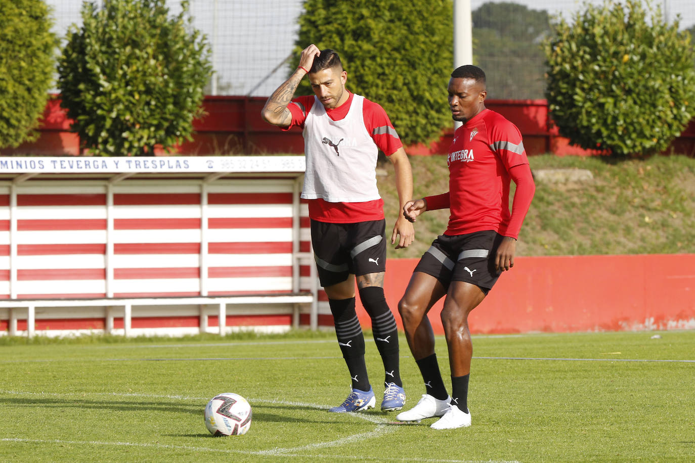 Fotos: Entrenamiento del Sporting (4-10-22)