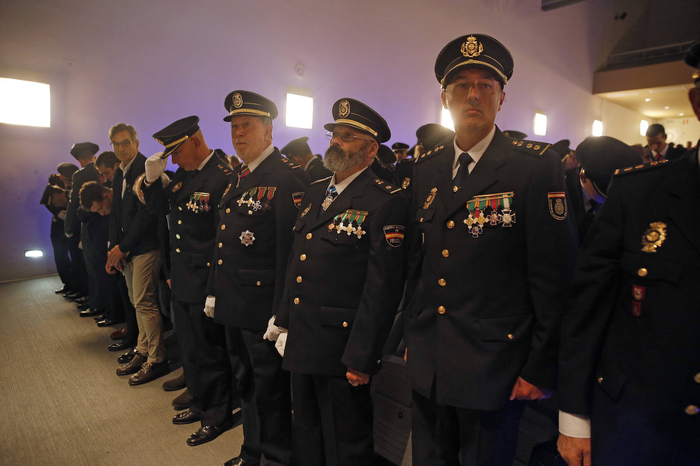 La Policía Nacional celebra el día de los Ángeles Custodios.