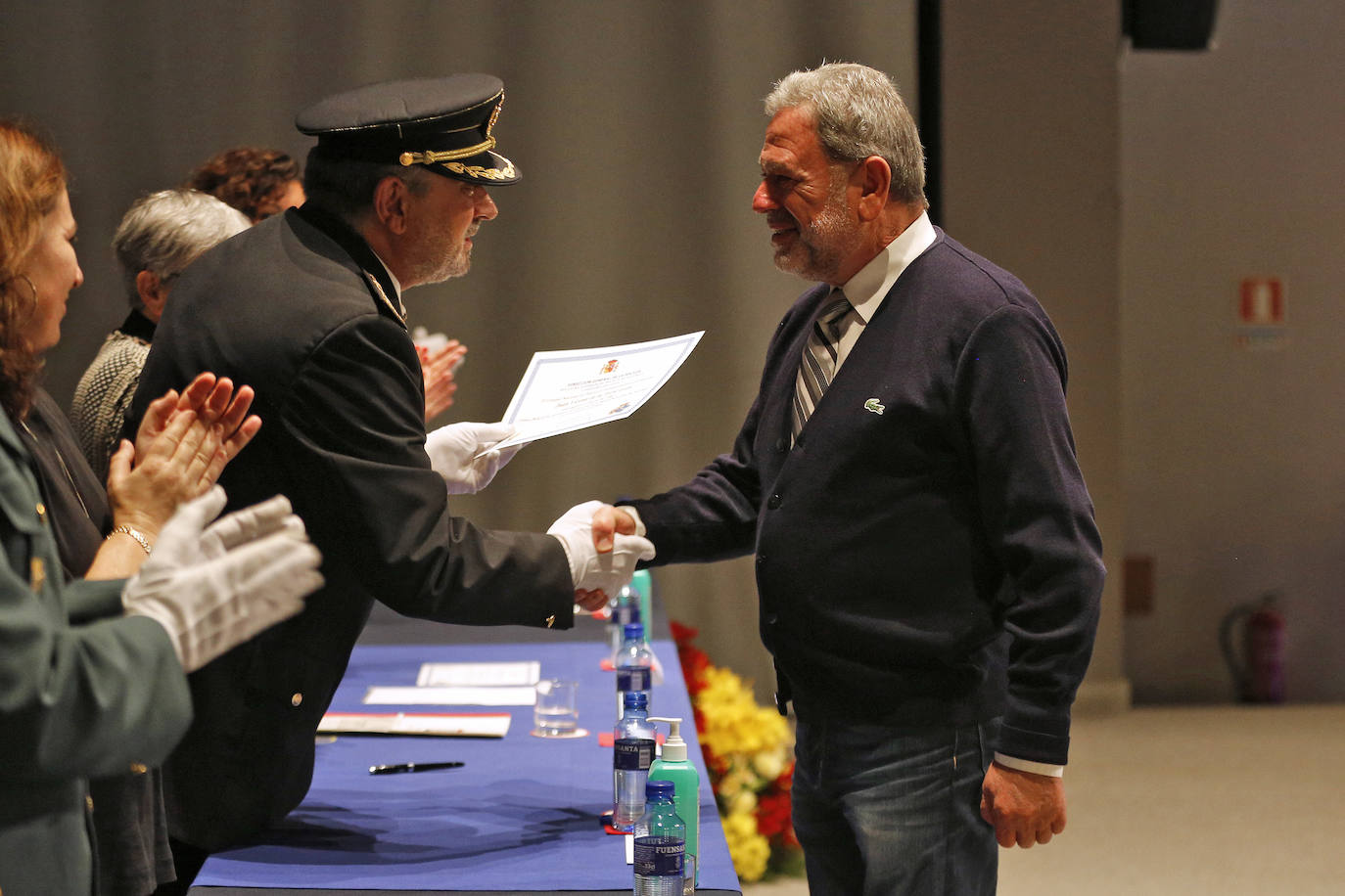 La Policía Nacional celebra el día de los Ángeles Custodios.