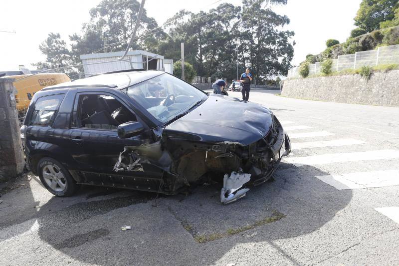 Estado del vehículo tras el accidente. 