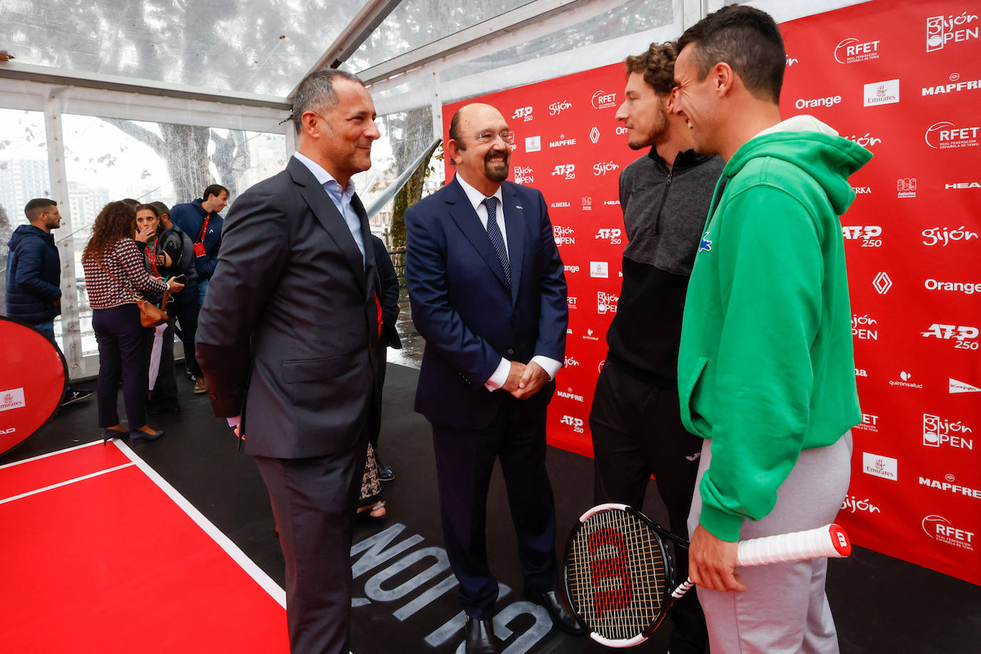 Fotos: Así ha sido la presentación oficial del Gijón Open ATP 250