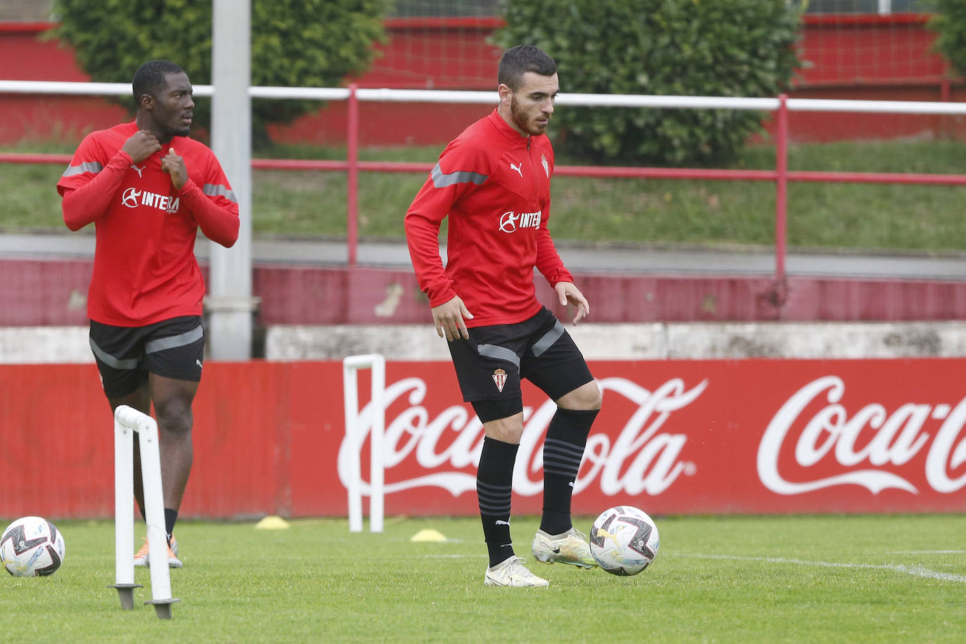 Fotos: Entrenamiento del Sporting (10/10/22)