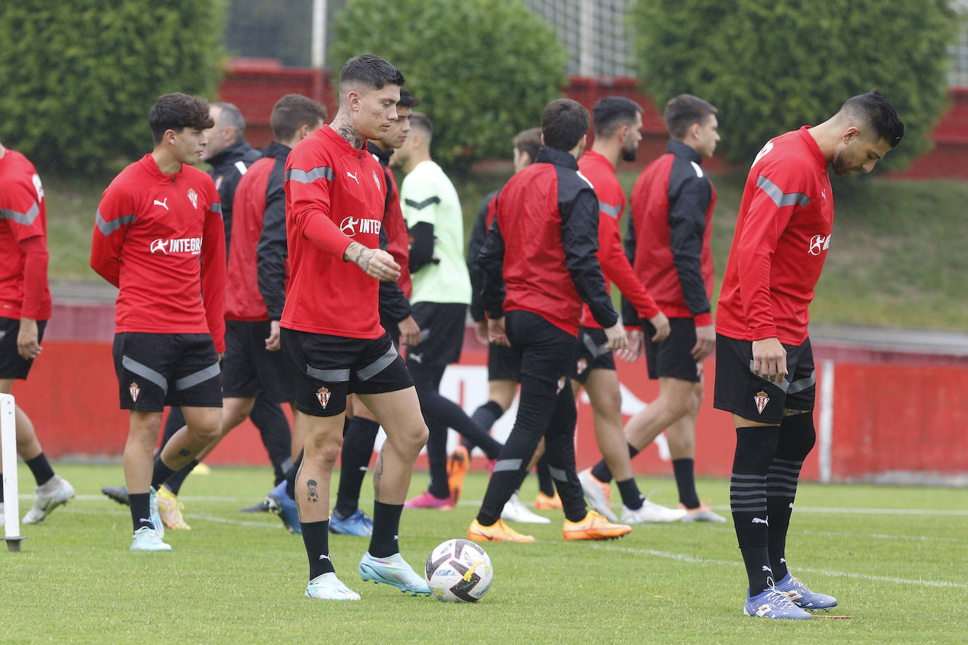 Fotos: Entrenamiento del Sporting (10/10/22)