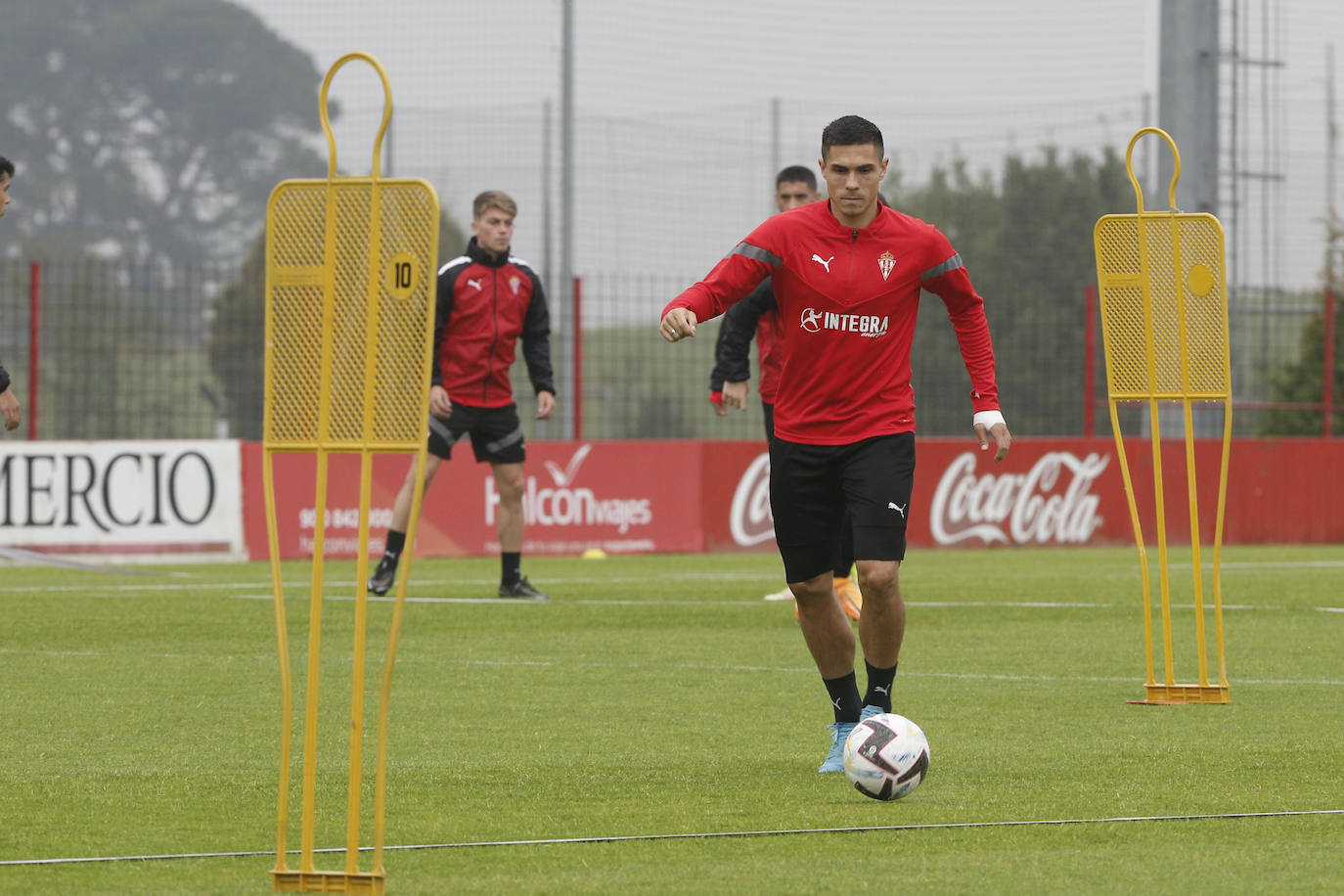 Fotos: Entrenamiento del Sporting (10/10/22)