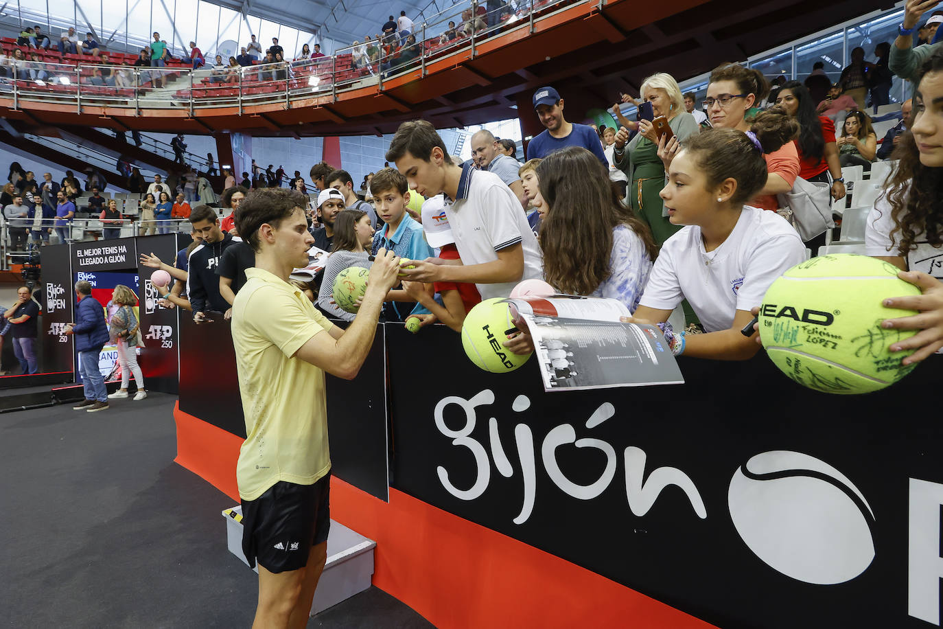 Fotos: Las mejores imágenes de la jornada en el Gijón Open ATP 250