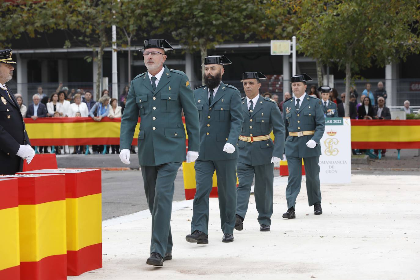 Fotos: La Guardia Civil de Gijón celebra el Pilar