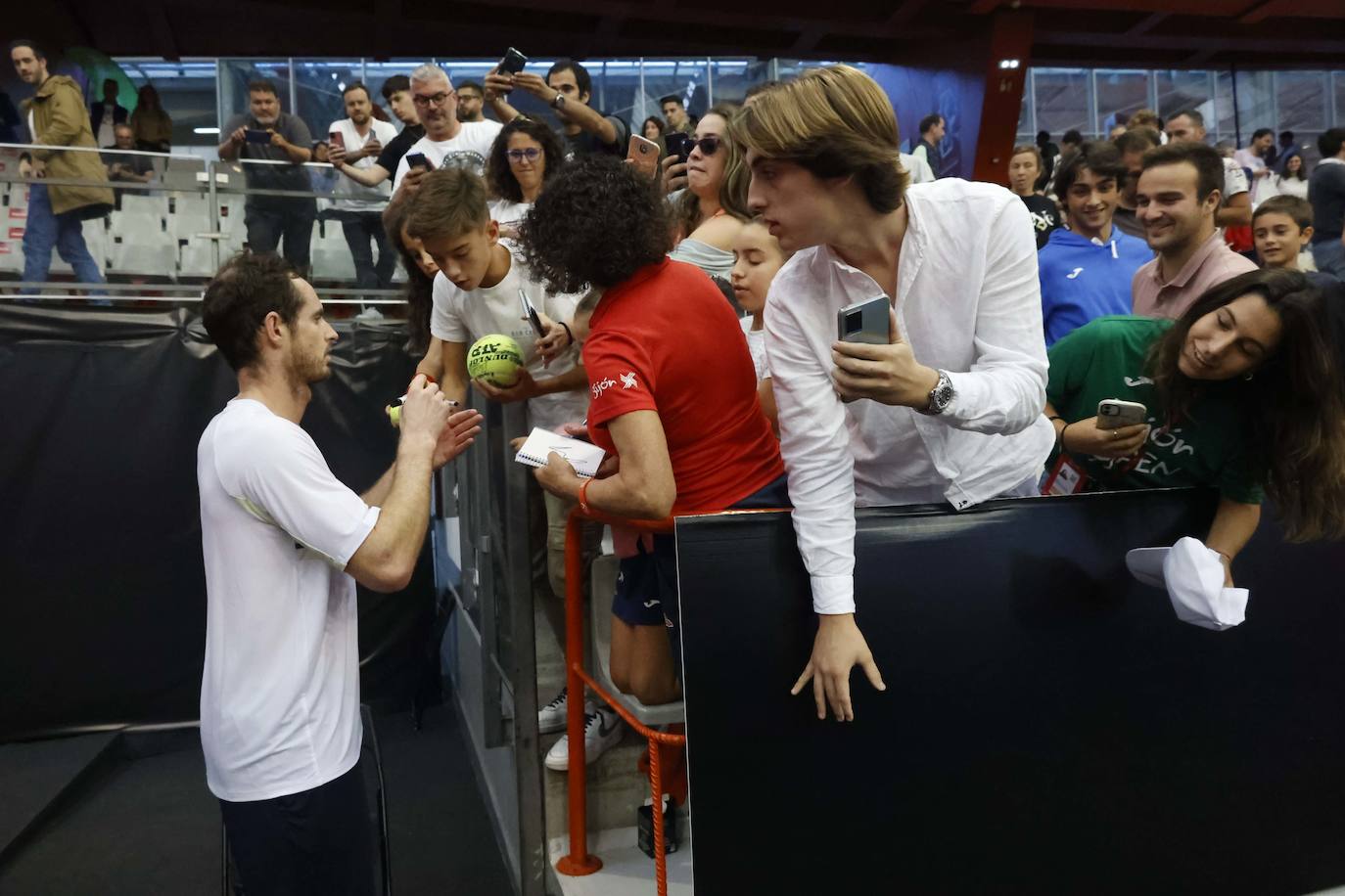 Fotos: ¿Estuviste en el Gijón Open ATP 250 este jueves? ¡Búscate!